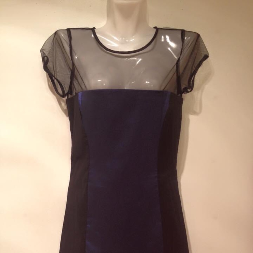 Blue dress